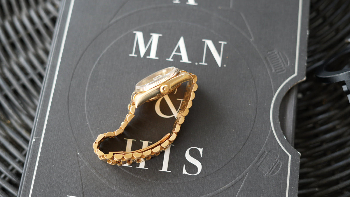 Rolex Day-Date 36 18K Yellow Gold Watch – Ref. 18038 -