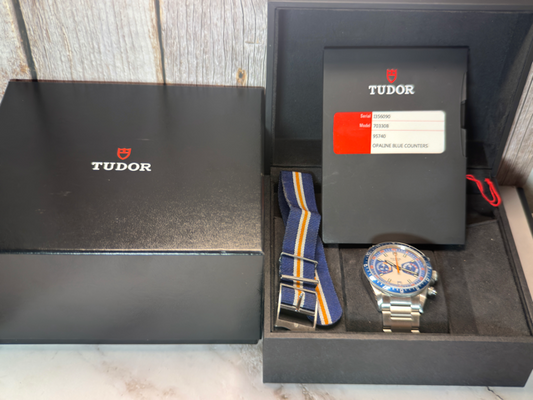 Tudor Heritage Chrono Blue 70330B