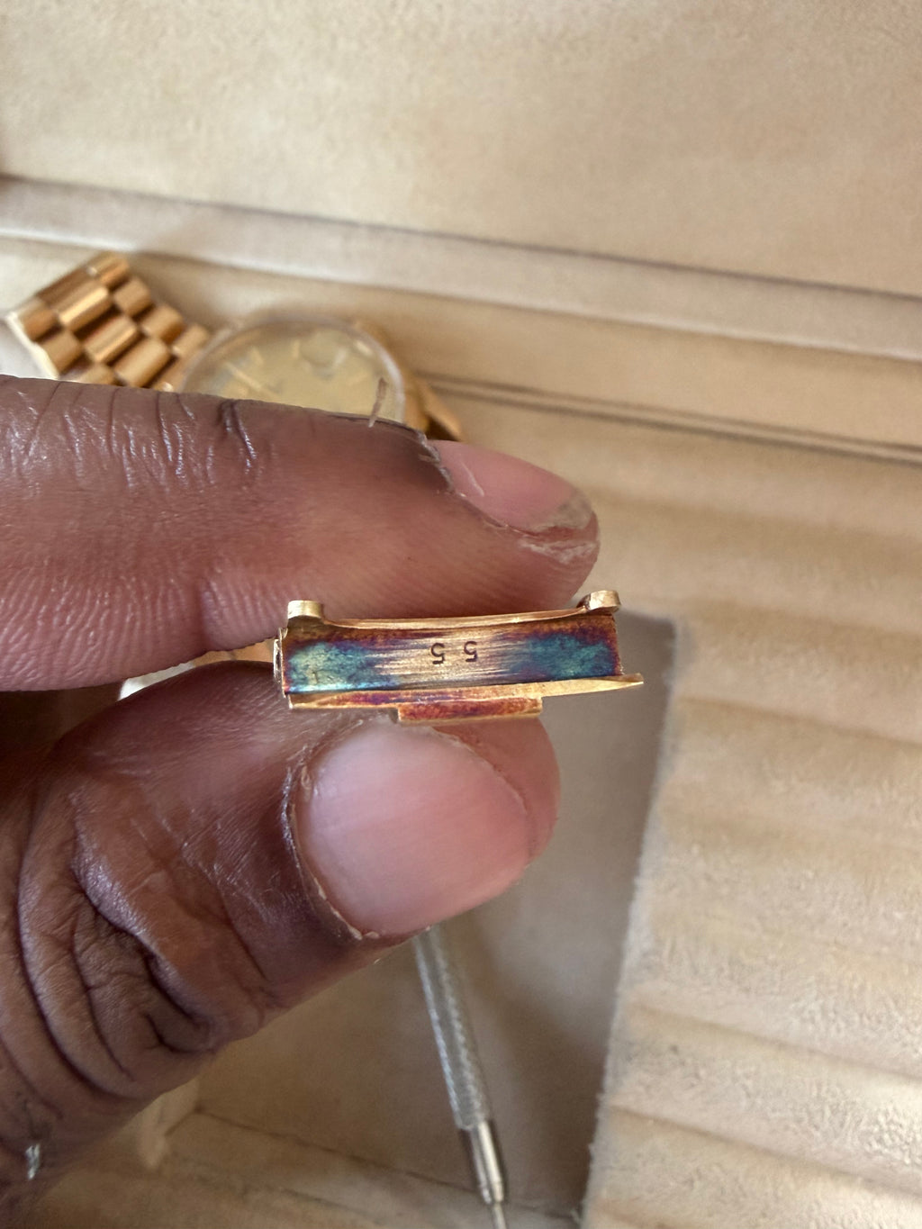 Rolex Day-Date 36 18K Yellow Gold Watch – Ref. 18038 -