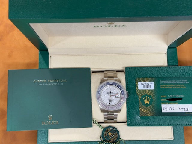 Rolex GMT-Master II Meteorite 126719BLRO – Full Set