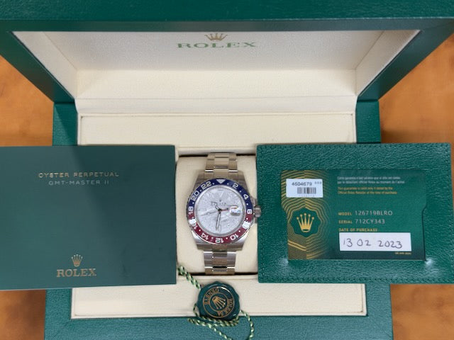 Rolex GMT-Master II Meteorite 126719BLRO – Full Set